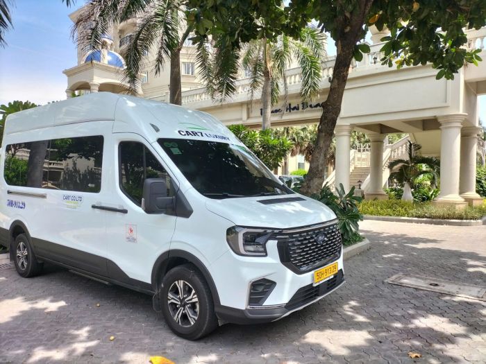 Thuê xe hợp đồng 16 chỗ đi Long Hải