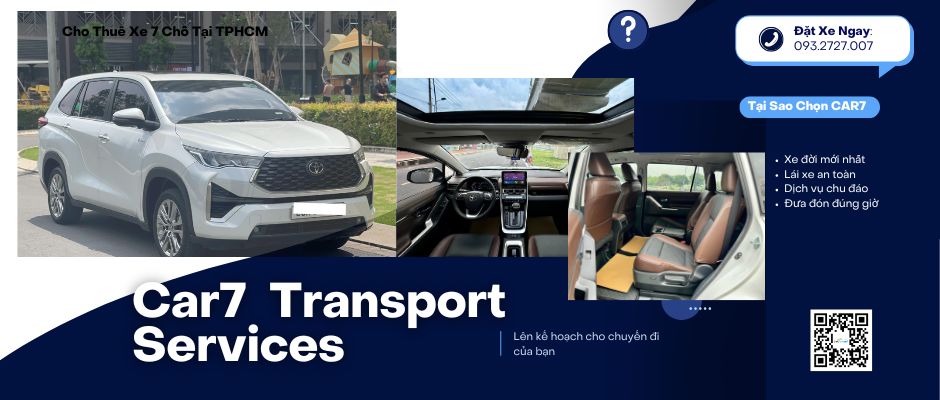 thuê xe 7 chỗ innova mới